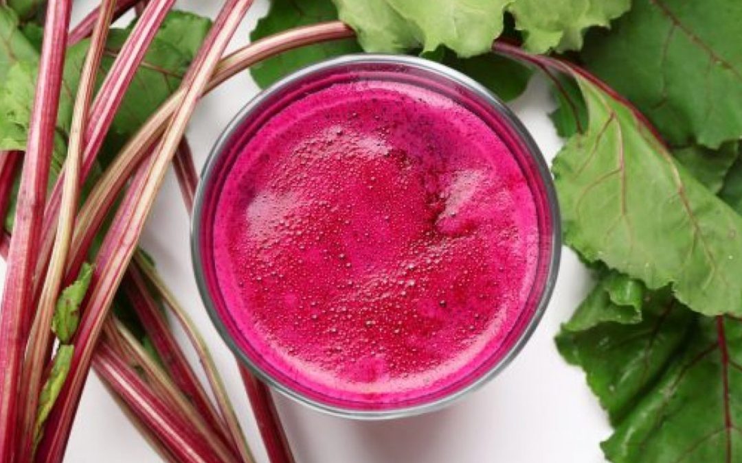 Smoothie detox rosa