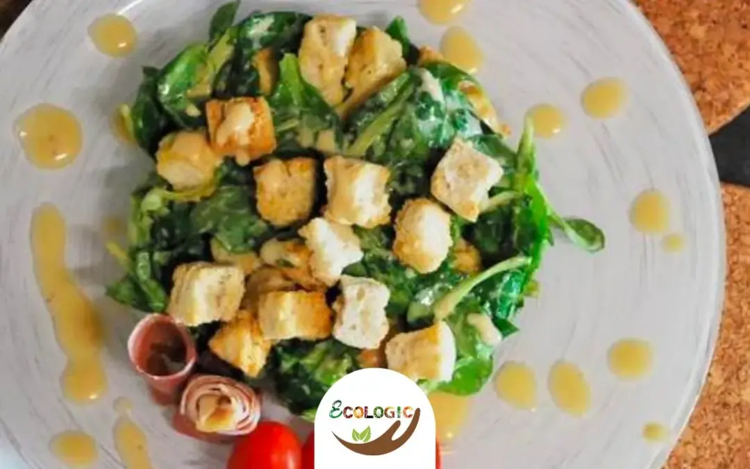 Receta de Ensalada César de berros